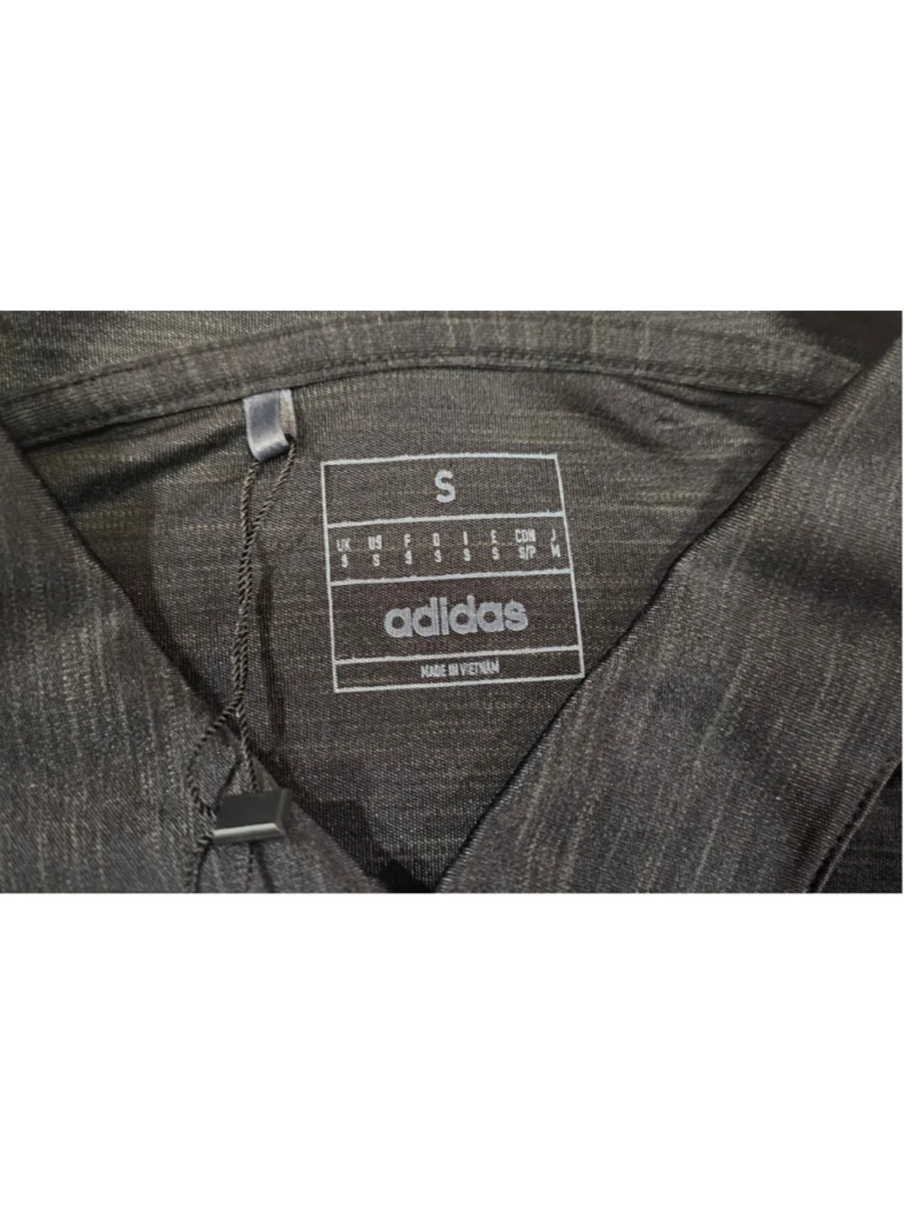 Men's Adidas Golf Polo Shirt Size S Black White